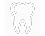 tooth icon (white)